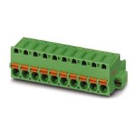 Phoenix Contact 基板用端子台， FKC 2.5 HC/ 3ーSTFシリーズ， 5mmピッチ ， 3極， 緑 1942277（直送品）