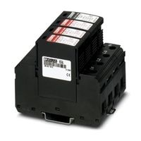 Phoenix Contact サージ避雷器， 335 V ac， 50kA， DINレール， 2800184 1個（直送品）