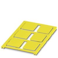 Phoenix Contact 端子台マーキング 0825452 UCーEMP (27X27) YE， 端子ブロックマーカー 1箱(10個)（直送品）