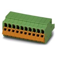 Phoenix Contact 基板用端子台， QC 1.5/16ーSTシリーズ， 5mmピッチ ， 16極， 緑 1718106（直送品）