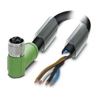 Phoenix Contact， 磁気ケーブル， SACー4Pー 2.0ーPUR/FRT SCOシリーズ 1408828 1個（直送品）