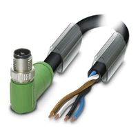 Phoenix Contact， 磁気ケーブル， SACー4PーMRT/ 2.0ーPUR SCOシリーズ 1408819 1個（直送品）