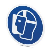 フエニックス・コンタクト Phoenix Contact 印刷済ラベル 3枚入り 青 1014150 1箱(5個)（直送品）