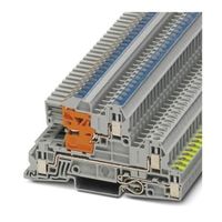 Phoenix Contact 接地端子台 スクリュー UTI 2.5ーPE/L/NTシリーズ， 24A， 3076028 1箱(50個)（直送品）