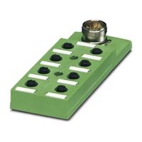 センサボックス Phoenix Contact SACBー8/ 8ーM23， 8 ポート 4 極 M12 ソケット 1692831 1個（直送品）