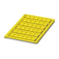 Phoenix Contact 端子台マーキング 0829143 UCTーTM 10 YE， マーカーラベル 1箱(10個)（直送品）