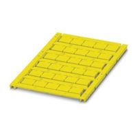 Phoenix Contact 端子台マーキング 0829145 UCTーTM 12 YE， マーカーラベル 1箱(10個)（直送品）