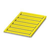 Phoenix Contact 端子台マーキング 0829487 UCTーTMF 3.5 YE， マーカーラベル 1箱(10個)（直送品）