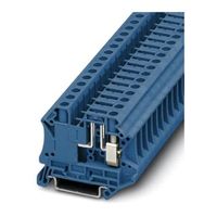 Phoenix Contact DーSUB コネクタ スクリュー UT 6ーTG BUシリーズ， 20A， 3073856 1箱(50個)（直送品）