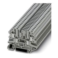 Phoenix Contact DーSUB コネクタ スクリュー UT 4ーQUATTROーTG P/Pシリーズ， 20A， 3064030（直送品）