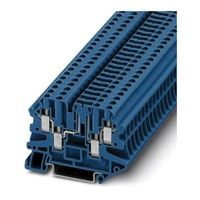 Phoenix Contact DーSUB コネクタ スクリュー UT 4ーQUATTROーTG P/P BUシリーズ， 20A， 3073（直送品）