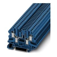 Phoenix Contact DーSUB コネクタ スクリュー UT 4ーQUATTROーTG BUシリーズ， 20A， 3073076（直送品）