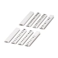 Phoenix Contact 端子台マーキング 0808613 ZBF 4/WHー100:UNBEDRUCKT， ザックストリップ（直送品）