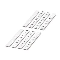 Phoenix Contact 端子台マーキング 0808736 ZBF 6/WHー100:UNBEDRUCKT， ザックストリップ（直送品）