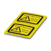 フエニックス・コンタクト Phoenix Contact 警告ラベル 1004513 WS， 1箱(10個)（直送品）