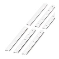 Phoenix Contact 端子台マーキング 0809735 ZBF 12:UNBEDRUCKT， ザックストリップ 1箱(10個)（直送品）