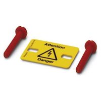 フエニックス・コンタクト Phoenix Contact 警告ラベル 1004429 WS 5ー10， 1箱(10個)（直送品）