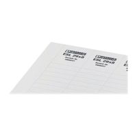Phoenix Contact 端子台マーキング 0808105 ESL 26X 6， マーカーストリップ 1箱(10個)（直送品）