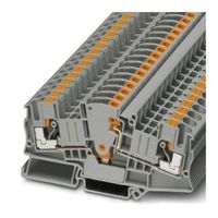 Phoenix Contact テスト遮断ターミナル台 プッシュイン PTME 6 HV BUシリーズ， 30A， 3035695（直送品）