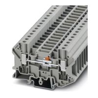 Phoenix Contact テスト遮断ターミナル台 スクリュー USST 6ーTシリーズ， 41A， 3070312 1箱(50個)（直送品）