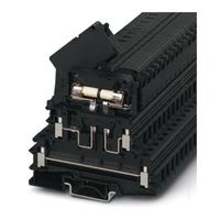 Phoenix Contact ヒューズ付きDINレール端子 スクリュー UKK 5ーHESILED 24 (5X20) 1MAシリーズ，（直送品）