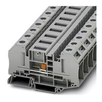 Phoenix Contact テスト遮断ターミナル台 ボルト RT 5ーTシリーズ， 41A， 3049039 1箱(25個)（直送品）