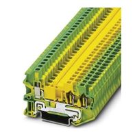 Phoenix Contact アースブロック スクリュー STU 2.5ーTWINーPEシリーズ， 3033032 1箱(50個)（直送品）