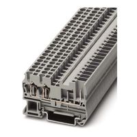 Phoenix Contact 接続式端子台 スプリングクランプ ST 2.5ーTWIN/ 1P RDシリーズ， 24A， 3061237（直送品）