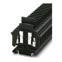 Phoenix Contact ヒューズ付きDINレール端子 スクリュー UKシリーズ， 6.3A， 3118096 1箱(50個)（直送品）