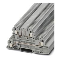 Phoenix Contact DINレール端子 スクリュー UTI 2.5ーL/LBシリーズ， 24A， 3076033 1箱(50個)（直送品）