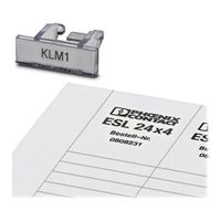 Phoenix Contact 端子台マーキング 0809382 KLM 1 + ESL 24X4， マーカーキャリア 1箱(100個)（直送品）