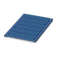 Phoenix Contact 端子台マーキング 0829235 UCT1ーTM 6 BU， マーカーラベル 1箱(10個)（直送品）