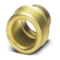 Phoenix Contact ケーブルシールド エンドスリーブ 真鍮 WPーSC BRASS WP PVC 21シリーズ用 3241075（直送品）