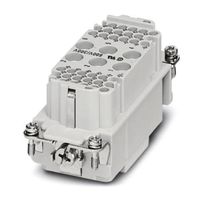 フエニックス・コンタクト コンタクトインサート メス HCーK 6/36 EBUCシリーズ，42P+E 1636389 1個（直送品）