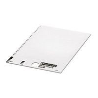 Phoenix Contact 端子台マーキング 0830768 USーTML (104X3.8)， マーカーラベル 1箱(10個)（直送品）