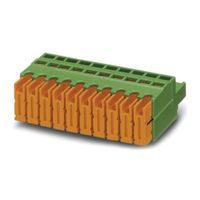 Phoenix Contact 基板用端子台， QC 1/ 9ーSTー5.08シリーズ， 5.08mmピッチ ， 9極， 緑 1883323（直送品）