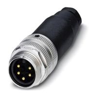 フエニックス・コンタクト Phoenix Contact 丸型コネクタ， 1521668 1個（直送品）