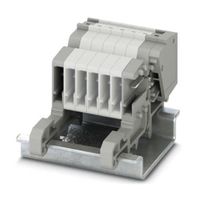 Phoenix Contact DINレールコネクタ プッシュイン PPC 1.5/SーNS/1ーL GNYEシリーズ， 17.5A， 30（直送品）