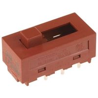 MOLVENO スライドスイッチ SPSTー2NC 8 A LF34A3000W 1ロット(5個)（直送品）