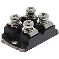 Vishay 整流ダイオード， 絶縁型， 160A， 600V パネルマウント， 4-Pin SOT-227 シリコンジャンクション 1.66V（直送品）