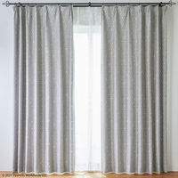 スミノエ PEANUTS セミオーダー カーテン ボウタイ 1100×1200mm グレー 1セット(2枚入)（直送品）