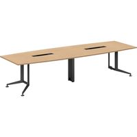 【組立設置込】コクヨ WT-400 抗菌 ボート形 コンセント 幅3200×奥行1200mm W40-BP3212CV-6AU11 1台（直送品）