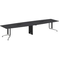 【組立設置込】コクヨ WT-400 抗菌 ボート形 コンセント 幅4000×奥行1200mm W40-BP4012PV-PMB81 1台（直送品）