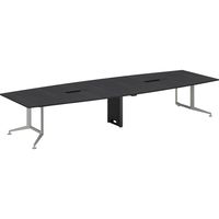 【組立設置込】コクヨ WT-400 抗菌 ボート形 コンセント 幅4000×奥行1500mm W40-BP4015CV-S1B81 1台（直送品）