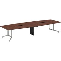 【組立設置込】コクヨ WT-400 抗菌 ボート形 コンセント 幅4000×奥行1500mm W40-BP4015CV-S1W51 1台（直送品）