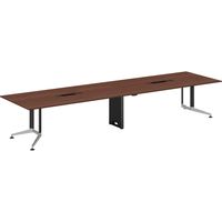 【組立設置込】コクヨ WT-400 抗菌 角形 コンセント 幅4000×奥行1200mm W40-KP4012PV-PMW51 1台（直送品）