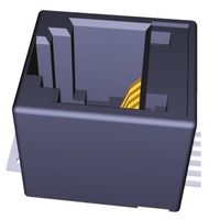 Molex RJ12モジュラージャック・ プラグ， メス， RJ12コネクタ， 表面実装， Cat3， 85513ー5114（直送品）