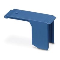 Phoenix Contact DINレール取付用端子アクセサリ 保護カバー HCーRBO 10 BUシリーズ 3247972 1箱(6個)（直送品）