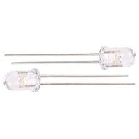 LED， 青， スルーホール実装， 5 mm (Tー1 3/4)， Lー7143QBCーD 1ロット(50個)（直送品）
