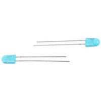 LED， 青， スルーホール実装， 5 mm (Tー1 3/4)， Lー5603QBDL/SDーG 1ロット(10個)（直送品）